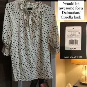 Polka Dot Blouse